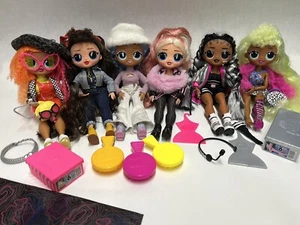 LOL Surprise OMG Puppen Menge 6 & Zubehör Dame Diva Wintertanz beschäftigt Gurl - Bild 1 von 23