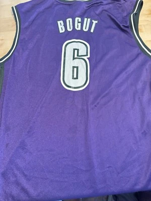 Vintage Milwaukee Bucks Andrew Bogut Jersey Mens L Purple NBA Basketball Y2K - Image 1 of 3