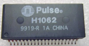 H1062 PULSE 1A TELECOM TRANSFORMER Type 10/100Base-TX Quad Port - Picture 1 of 2