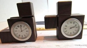 JUEGO DE 2 RELOJES ROMPECABEZAS MAGNÉTICOS WOODESSEN NOGAL-3600 - Imagen 1 de 5