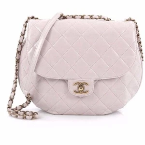 Chanel Dubai Quilted Aged Calfskin Messenger Bag - Picture 1 of 15