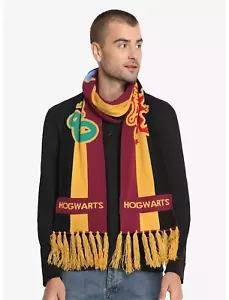 NWT! Harry Potter Hogwarts House Mascot Scarf - Picture 1 of 4