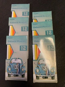 Colored Pencils Bulk - Non-Toxic Pre-Sharpened - 6 Packs of 12- 72 Pieces - Picture 1 of 4
