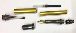 Füller Bausatz Idylle in Gun metal, Pen Kit Füllfederhalter Pen Blank - Bild 1 von 2