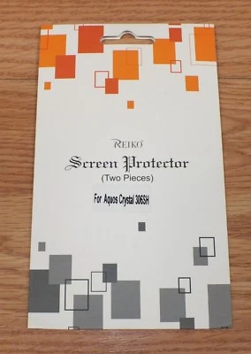 Protector de pantalla transparente Reiko para teléfono inteligente Aquos Crystal 306SH con pantalla táctil  Foto 1 de 3