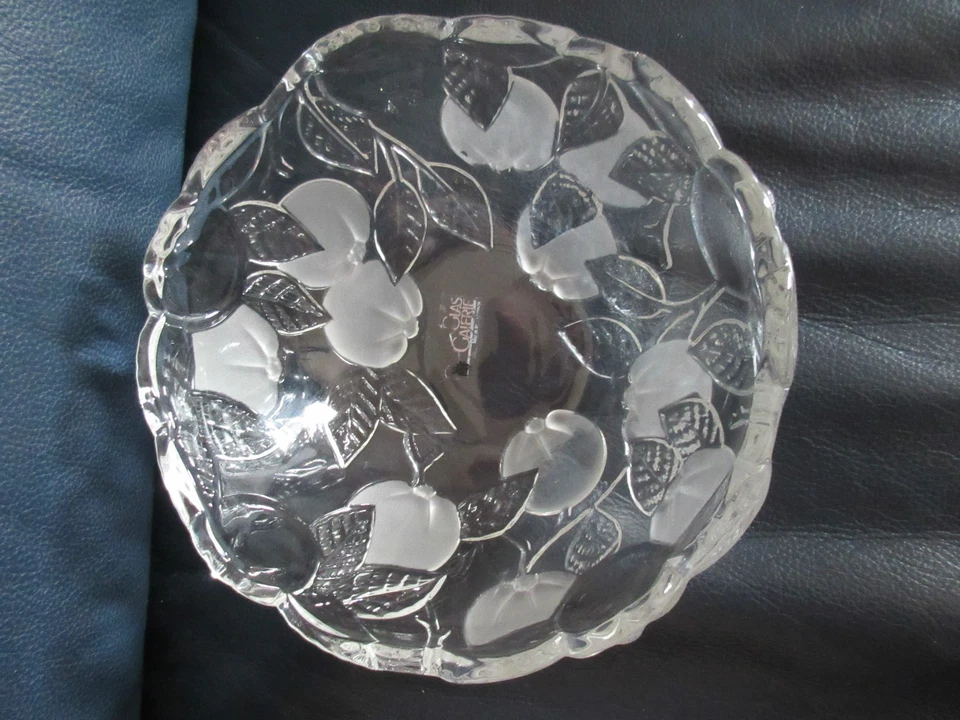 Obstschale WMF Kristallglas Druchmesser ca. 17,5 cm Fruchtschale - Bild 1 von 3