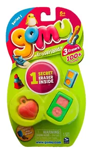 Gomu Series 1 Charm & MP3 Player + Mystery (3 Mini-Erasers + Collector Guide) - Picture 1 of 1