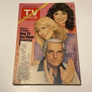 TV GUIDE July 3-9 1982 TOO CLOSE FOR COMFORT LYDIA CORNELL Central PA Edition - Picture 1 of 3