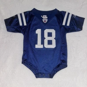 Reebok Indianapolis Colts Peyton Manning Football Jersey 12M 12 Months NFL - Picture 1 of 4