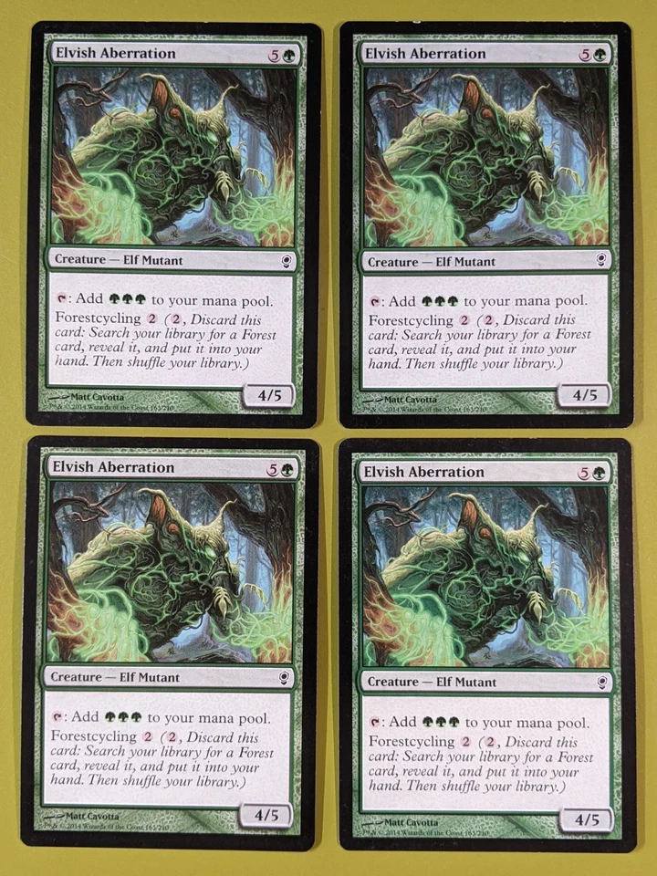 Elvish Aberration x4 Scourge 4x Playset Magic the Gathering MTG - Image 1 of 1
