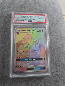 Unified Minds Aerodactyl GX Secret Card 244/236 Neuwertig - Bild 1 von 2