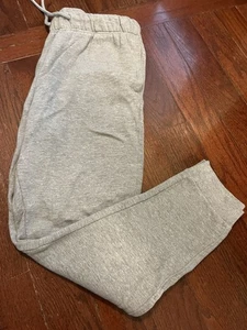 Pantalones deportivos CORY VINES grises de vellón con puños para hombre talla M - Imagen 1 de 8