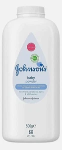 Johnson's Baby Powder piel suave y sedosa con talco, hipoalergénico, 17,6 oz (500 g) - Imagen 1 de 1