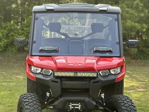 Can-Am Defender HD5 HD7 HD8 HD9 HD10 & Max Vented Full Front Windshield 2016-24 - Picture 1 of 8