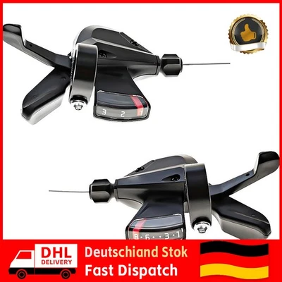 2x 3x8 fach 24Gang Schaltung Fahrrad Schalthebel für Shimano Altus SL-M310 DHL - Bild 1 von 4