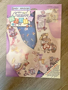 Vintage Daisy Kingdom "Sew Cozy" kreative Patches kein Nähen Stoffapplikationen Neu in Verpackung - Bild 1 von 4