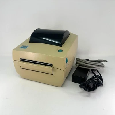 Zebra LP2844 Thermal Label Printer w/ Power Supply and USB Cable WORKING - Image 1 of 4