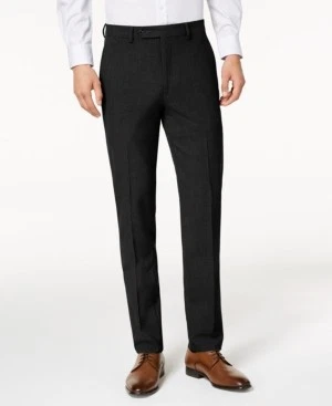 Pantalones de vestir ajustados Calvin Klein para hombre 30/32 negros lisos Foto 1 de 4