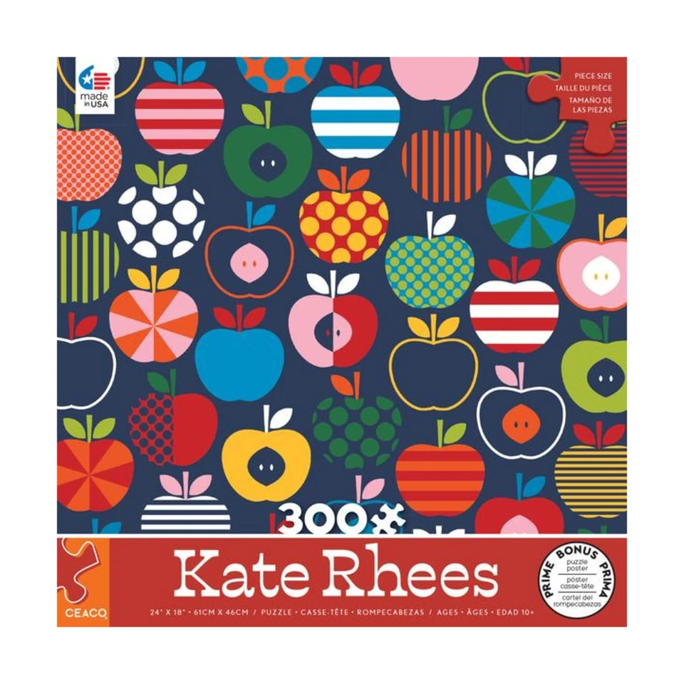 Ceaco Puzzle Kate Rhees - Scandi Apples (300 Pieces) VG+/NM - Image 1 of 1