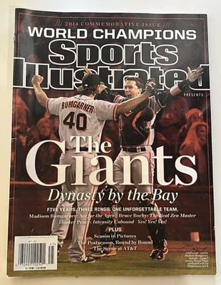 2014 SPORTS ИЛЛЮСТРИРОВАННЫЙ SF GIANTS мировой серии памятный выпуск - Изображение 1 из 4