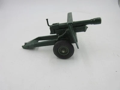 Britains Army Jeep Howitzer Cannon diecast Dark Green England - Image 1 of 4