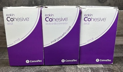 Totale di 3 scatole ConvaTec Eakin Guarnizioni Coesive 839002, 1 7/8 in, NUOVO - Scatola da 20 - Immagine 1 di 4