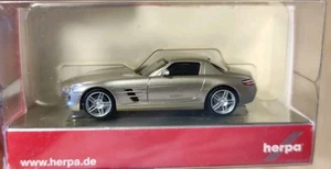 1/87 Mercedes-Benz SLS AMG Coupé - Blaßgold Metallic - 034418 - Neu - Bild 1 von 2