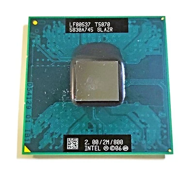 INTEL 2.00/2M/800 ● PROCESADOR Core 2 Duo ● LF80537 T5870 ● 5830A745 SLAZR - Imagen 1 de 4