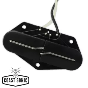 Lindy Fralin Split Blade Tele Pickup Set Black- High Output *Round Radius* - Picture 1 of 2