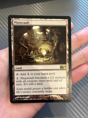 MTG: Mutavault - Core Set 2014 (M14)- Light Play - Image 1 of 2