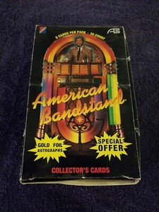 Vintage 1993 American Bandstand Collectors Cards Box 36 Packs