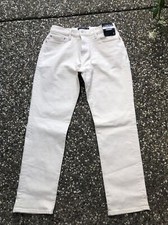 Abercrombie & Fitch Off White Light Ivory athletic skinny jeans stretch SZ 32x32