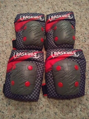 Raskullz Knees & Elbows Pad Set Kids ages 3-7. Brand new - Image 1 of 2