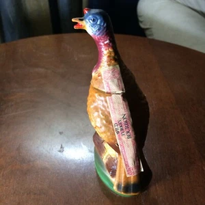 WILD TURKEY BOURBON Miniatur Dekanter #2 Original ATF Steuermarke Austin Nichols - Bild 1 von 2