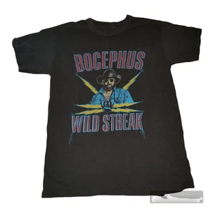 80s Hank Williams Jr Bocephus Wild Streak Tour T Shirt S-5XL EG1095 - Imagen 1 de 3