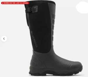 LACROSSE ALPHA LITE II MEN'S BLACK OUTDOOR BOOTS 628001 - ALL SIZES - NEW - Picture 1 of 1