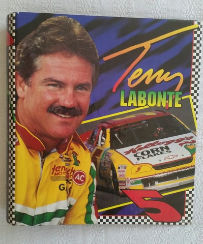 Terry Labonte 5 Nascar 3 Ring Binder 1996 Napco Sterling Kelloggs Hendrick Cover