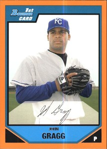 2007 Bowman Prospects Orange Royals Baseball Card #BP57 John Gragg /250