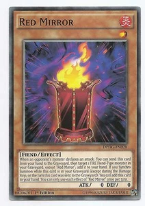 Espejo Rojo DPDG-EN028 Tarjeta Yu-Gi-Oh Común Single/Juego Eng 1a Edición Nueva - Imagen 1 de 3