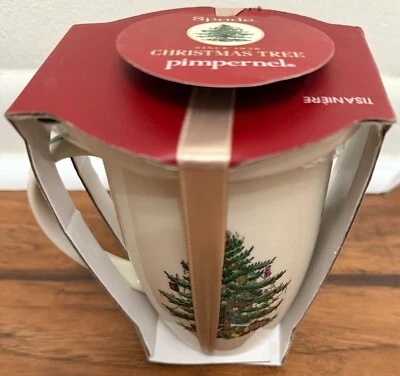 Spode Tisaniere Cup Metal Infuser and Coaster Lid - Image 1 of 4