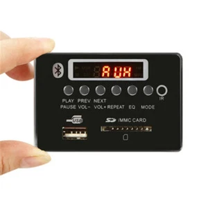 5 V/12 V Auto Bluetooth Drahtlose MP3 Decoder Board Audio Modul USB TF FM Radio - Bild 1 von 8