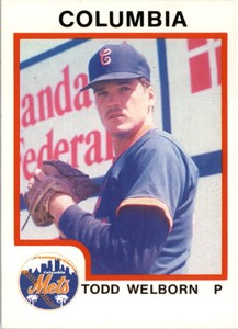 1987 Columbia Mets ProCards #29 Todd Welborn