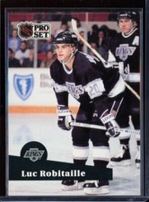 1991-92 Pro Set Awards Special #AC9 Luc Robitaille