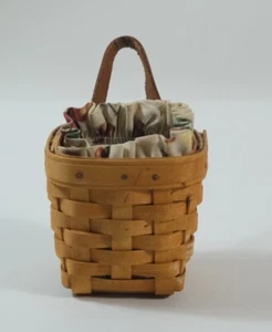 Longaberger Set Cestino Prenotazione Erba Cipollina - Campi Botanici - Foto 1 di 6