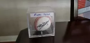 Oakland Athletics Miguel Tejada Autographed ball 6x all star signed baseball - Picture 1 of 2