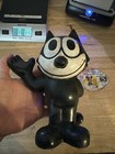 Felix the Cat Piggy Bank Patina Feline Cartoon California Collector BLEMISHES