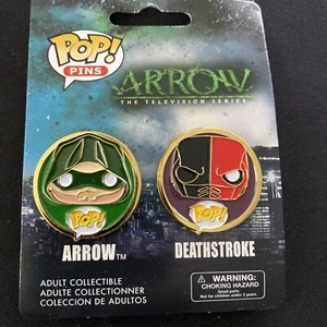 Funko POP! Pins Pfeil & Deathstroke - Bild 1 von 7