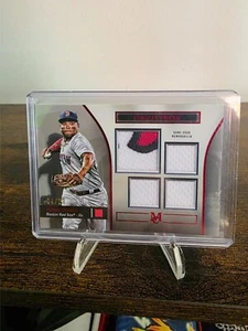 Rafael Devers 04/10 ROT!  2024 Topps Museum Collection Primary Pieces Quad Relic - Bild 1 von 2