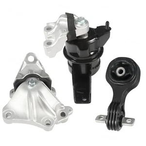 Fits Honda Civic 2012-2013 L4 1.8L Sedan Engine Motor Auto Trans Mount 3PC NEW - Picture 1 of 12