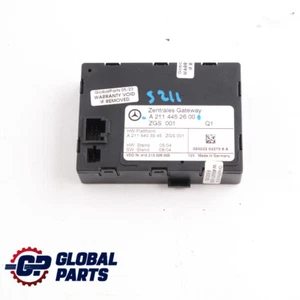 Mercedes W211 Central Gateway Control Unit Module ECU A2114452600 - Picture 1 of 12